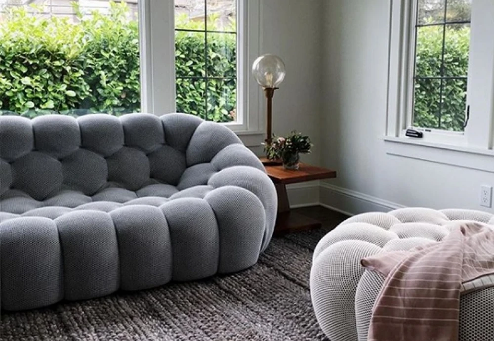 velvet bubble couch