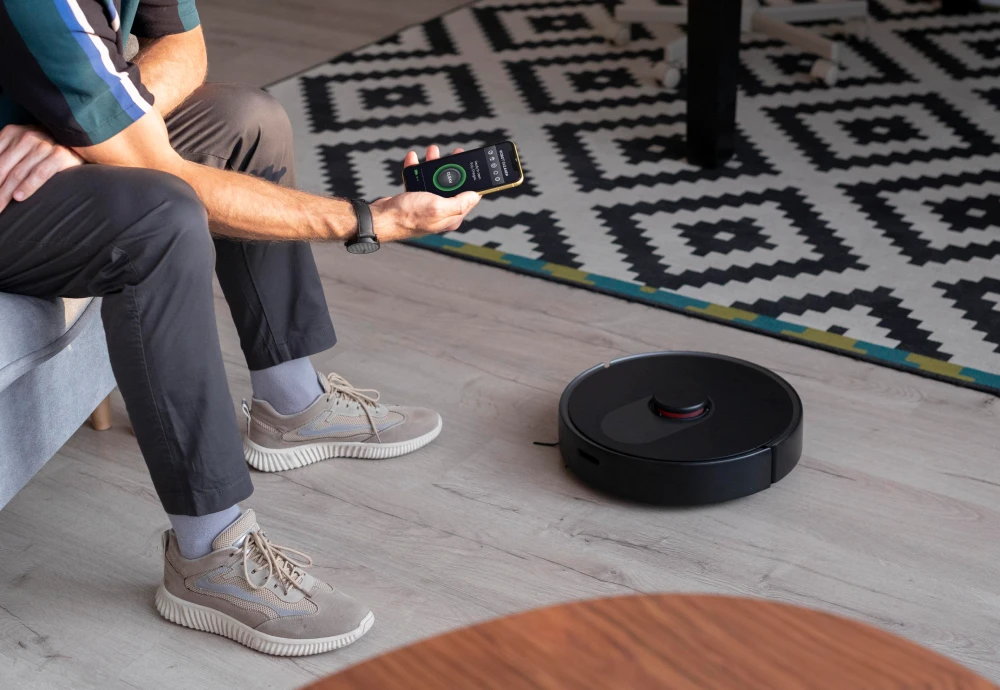 robot vacuum cleaner mopping