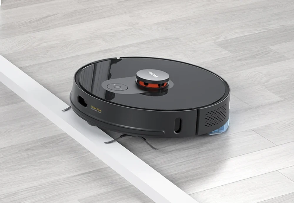 self cleaning mop and vacuum robot